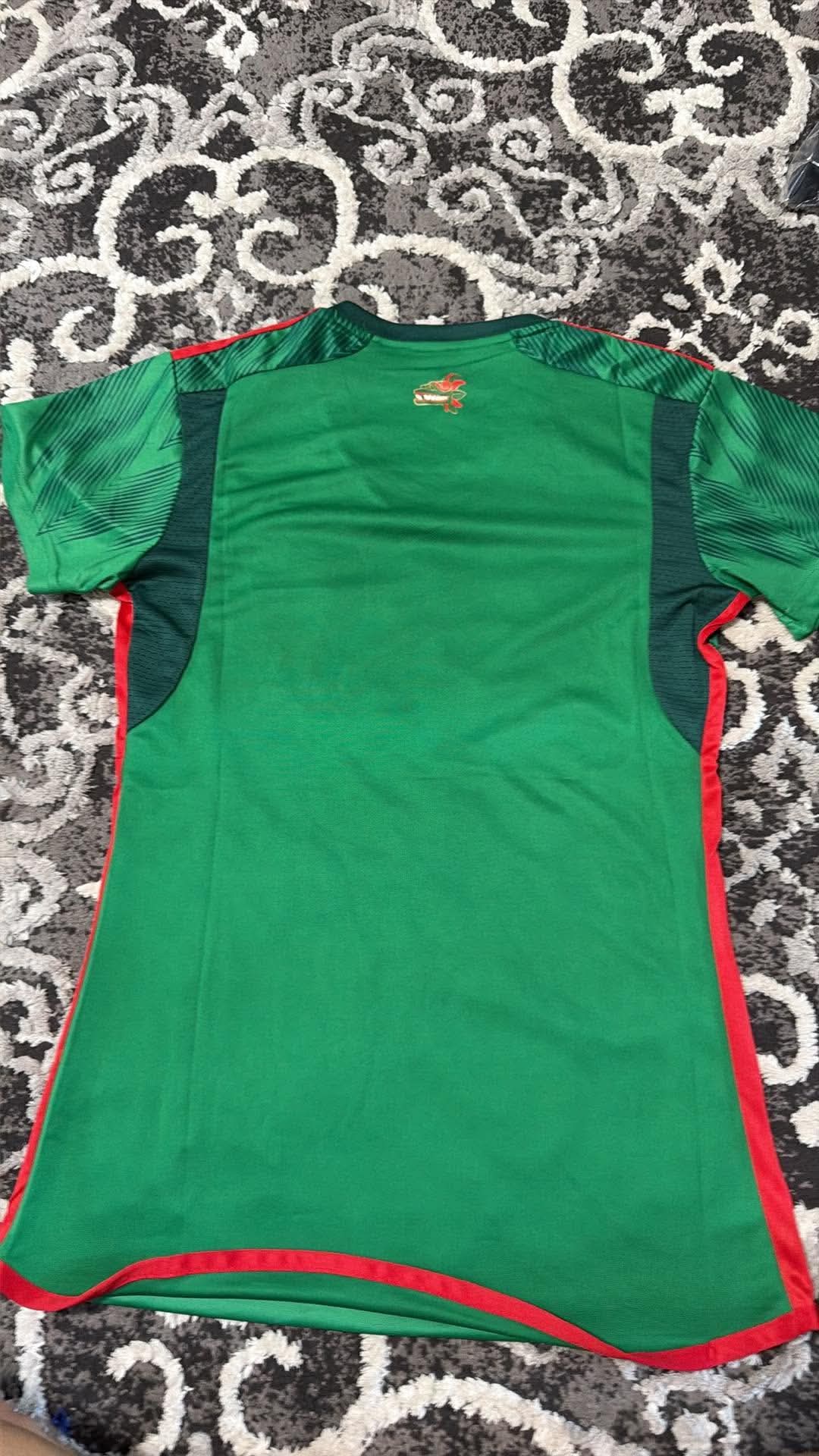 Adult Mexico National Team Home Fan Jersey – Aztec Feather Green Edition