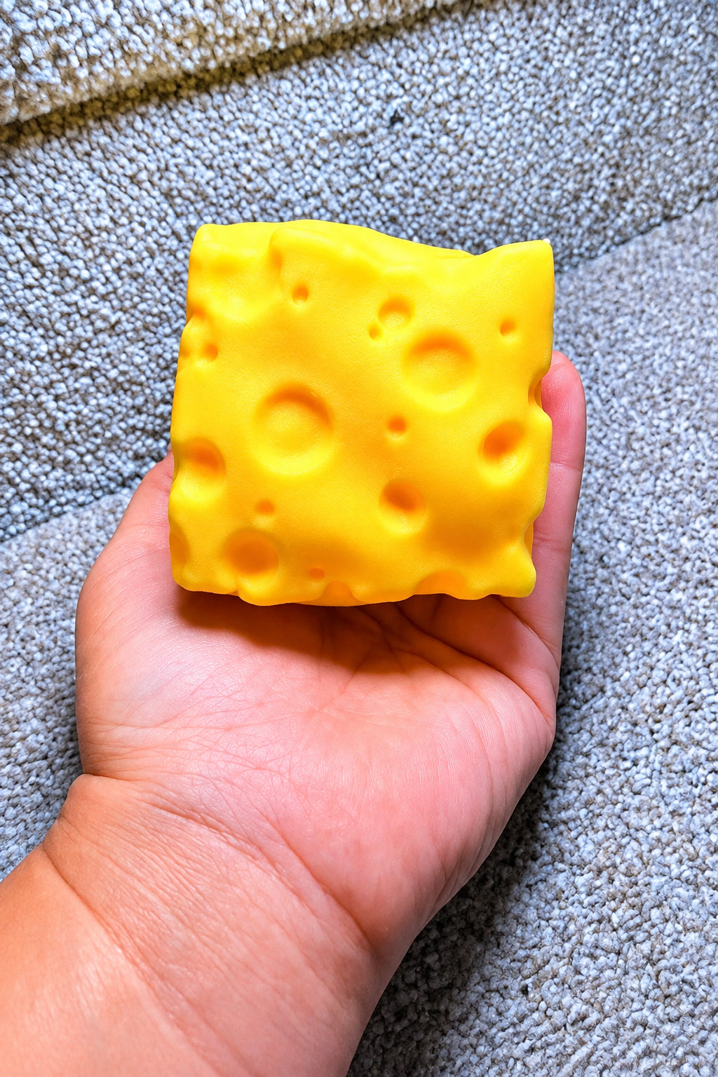 Coconut Oil Cheese Block Squishy
