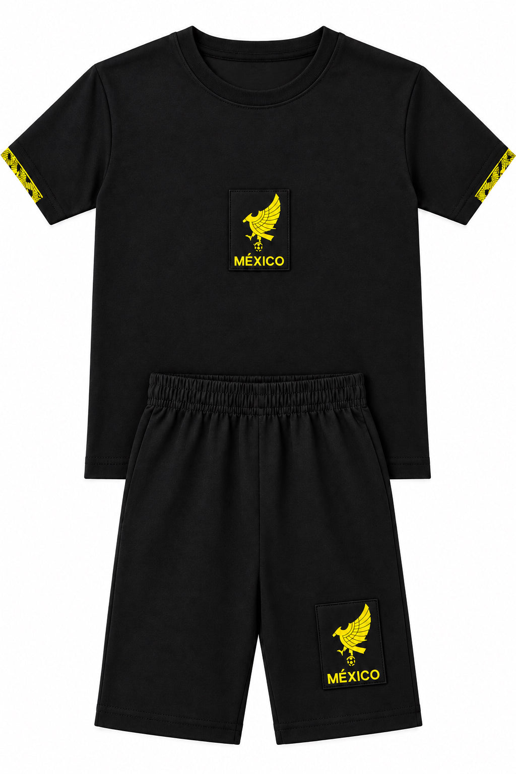 Mexico 2026 Kids Soccer Fan Jersey – Black
