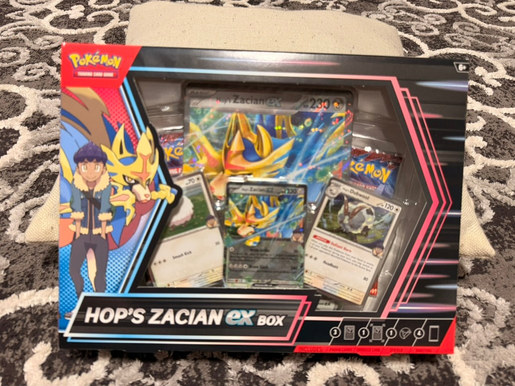 Pokémon TCG Hop’s Zacian ex Box – Powerful Pokémon Collection