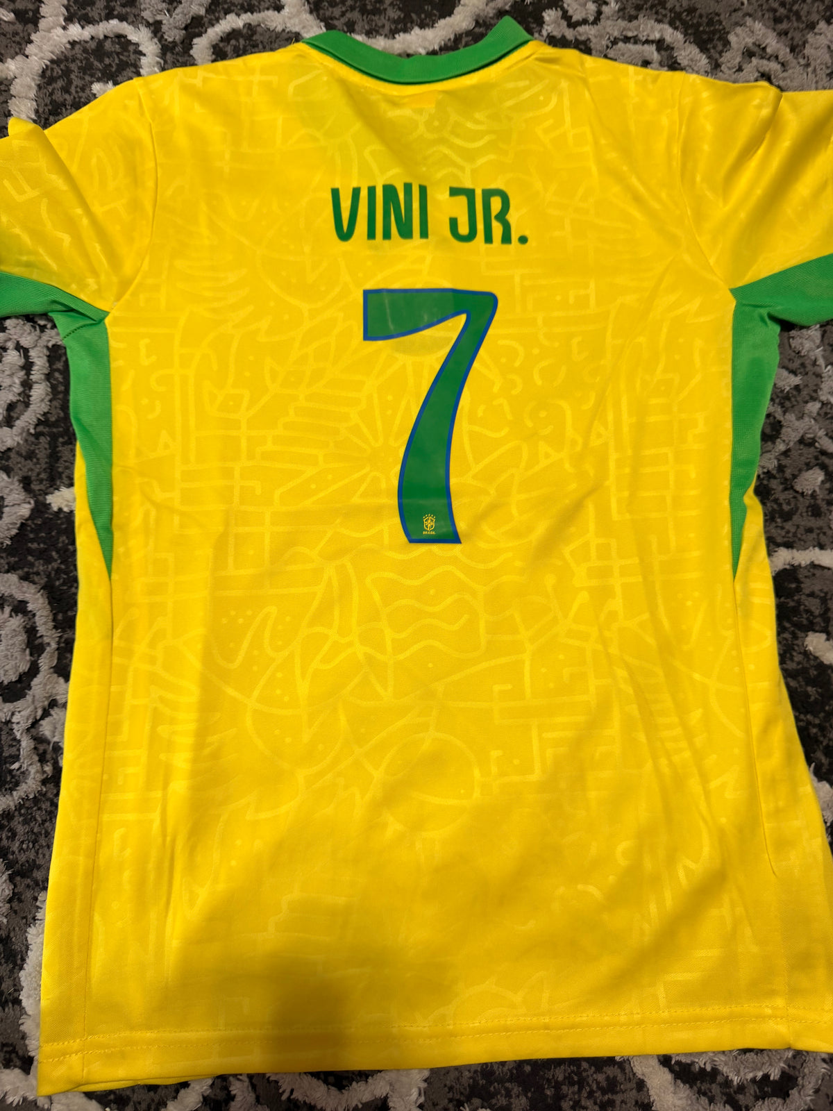 Brazil Fan Kids Soccer Kit - Yellow 2-Piece Shirt and Shorts Outfit