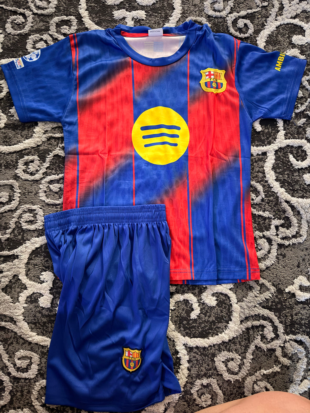 Kids Barcelona 2024/25 Home Fan Kit