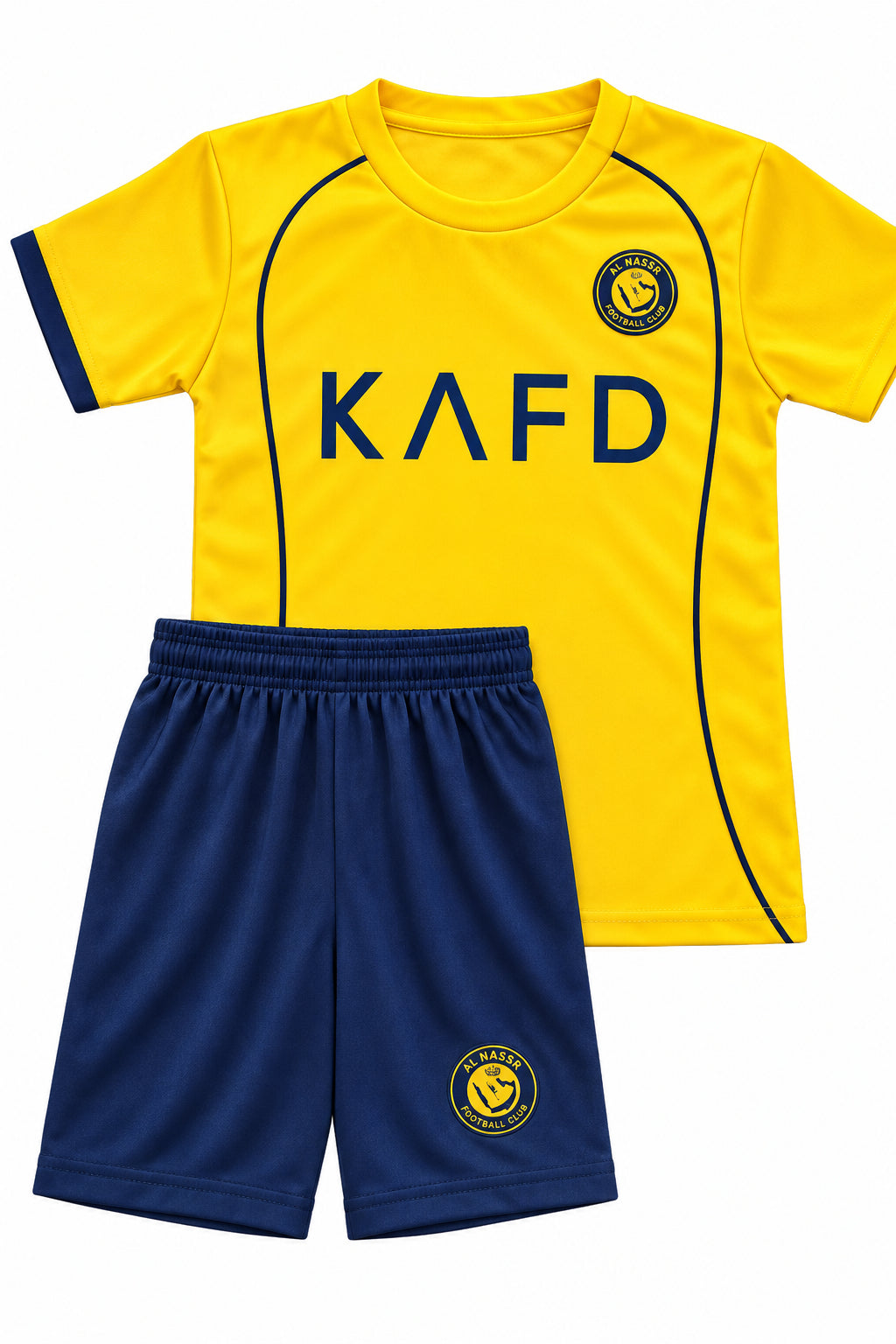 Kids Cristiano Ronaldo #7 Al Nassr Football Fan Kit