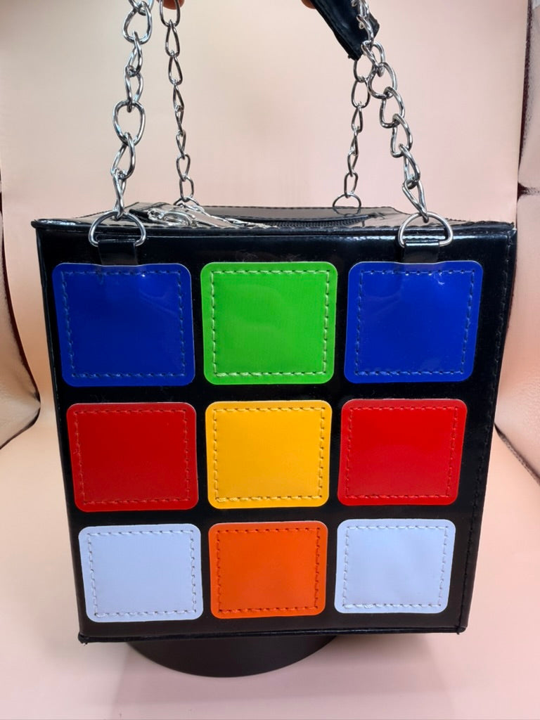 Color Pop Pixel Crossbody Bag
