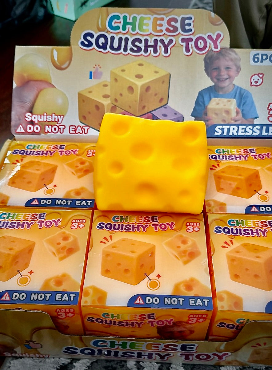 Cheese Cube Squishy