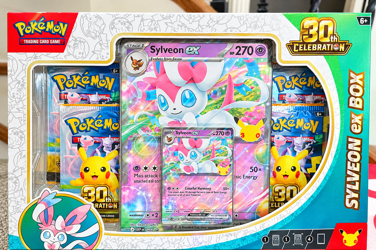 Pokémon TCG: 30th Celebration Sylveon ex Box (Sealed)