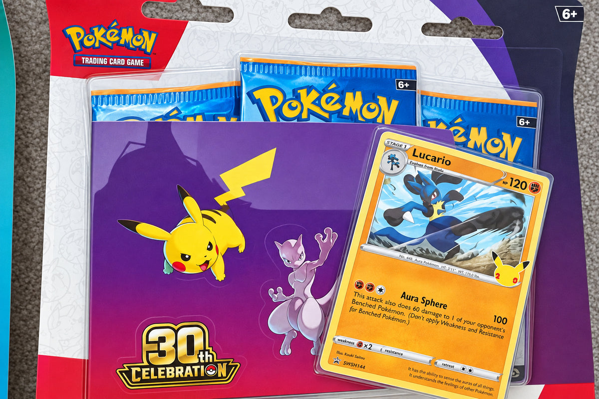 Pokémon TCG: 30th Celebration Tech Sticker Collection – Factory Sealed
