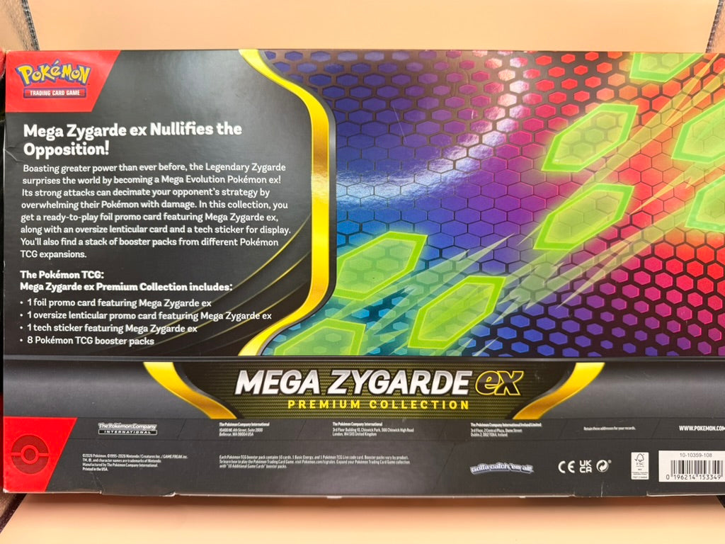 Pokémon Mega Zygarde ex Premium Collection