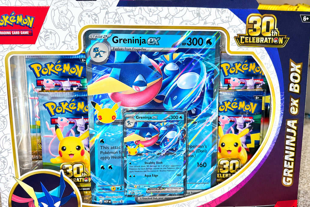 Pokémon TCG: 30th Celebration Greninja ex Box (Sealed