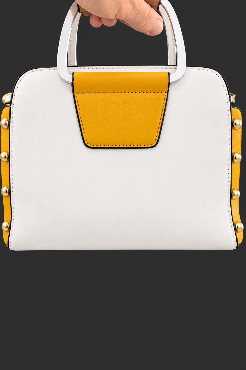 Vintage Stripe Chic Satchel
