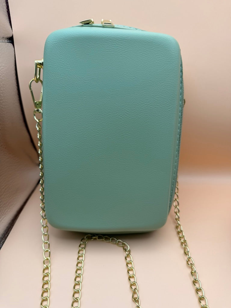 Mahjong Fortune Tile Crossbody Bag