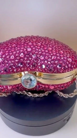 Sparkle Heart Mini Handbag