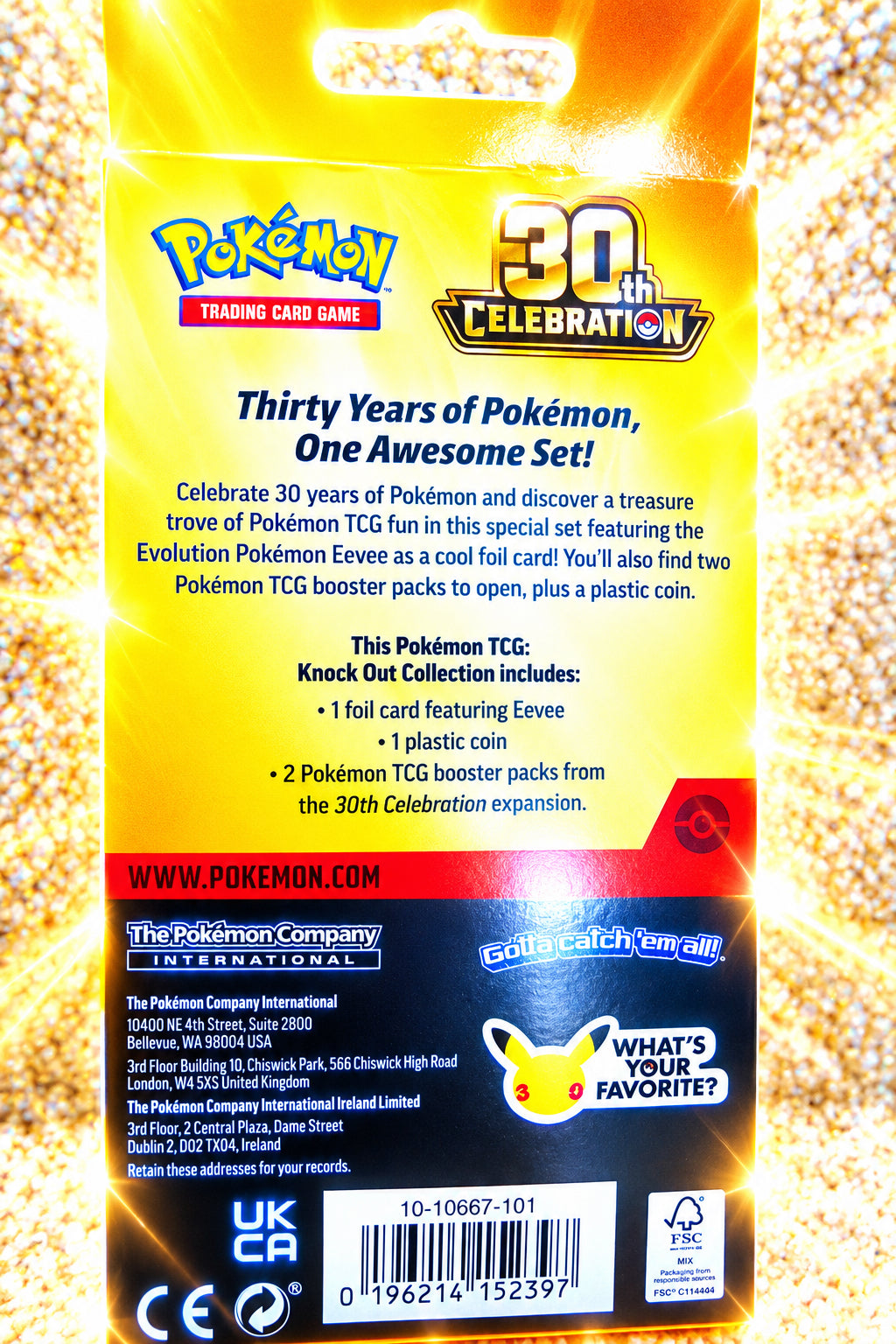 Pokémon TCG: 30th Celebration Knock Out Collection (Eevee) – Factory Sealed