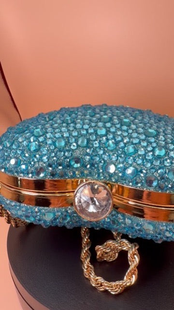 Sparkle Heart Mini Handbag