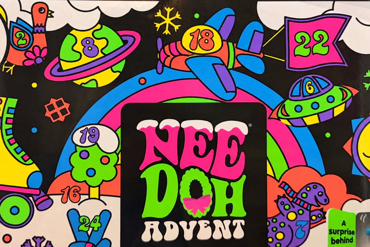 NeeDoh Advent Calendar 2026 – 24 Days of Christmas Fidget Toys Holiday Countdown