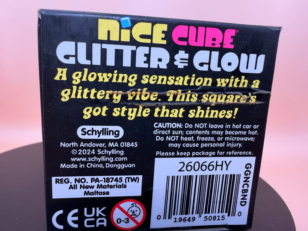 Needoh NIce Cube Glitter and Glow