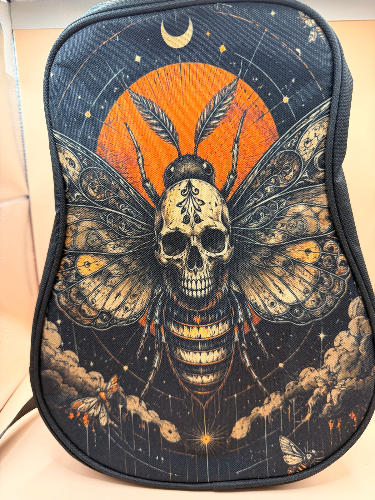 Celestial Skull Moth Bag