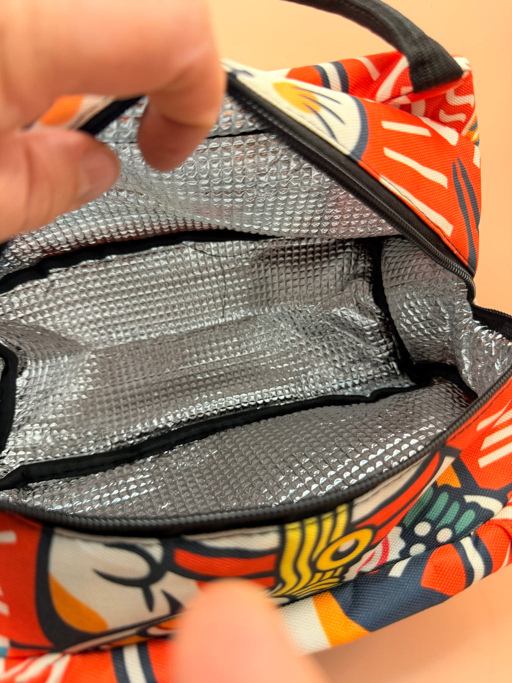 Lucky Ramen Cat Insulated Lunch Bag & Handbag