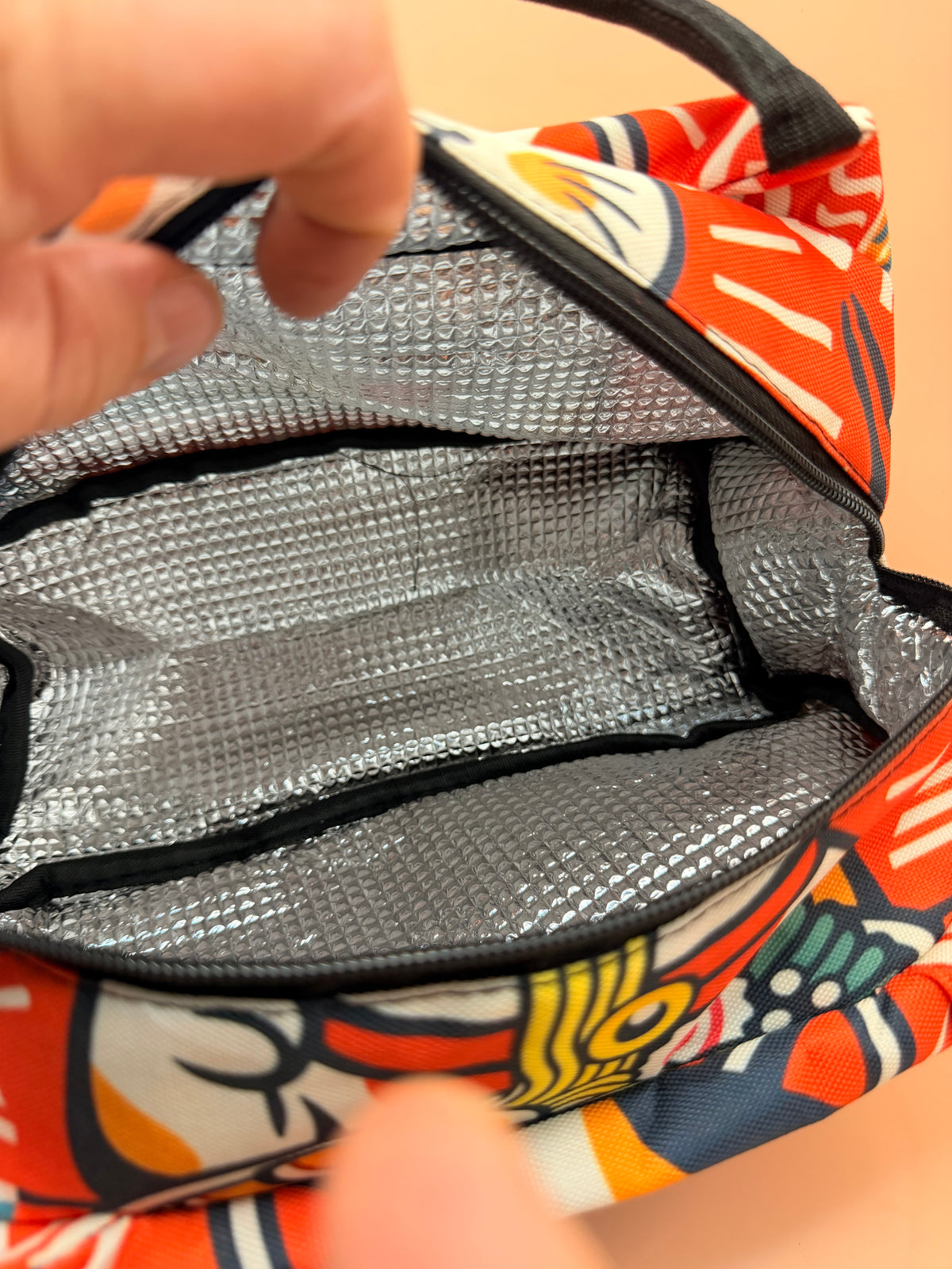 Lucky Ramen Cat Insulated Lunch Bag & Handbag