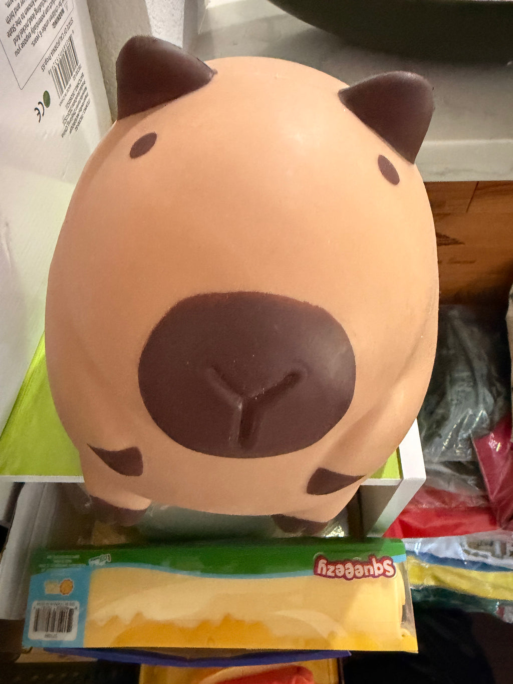 Capybara Cuddle Monster — Giant 4 LB Squishy
