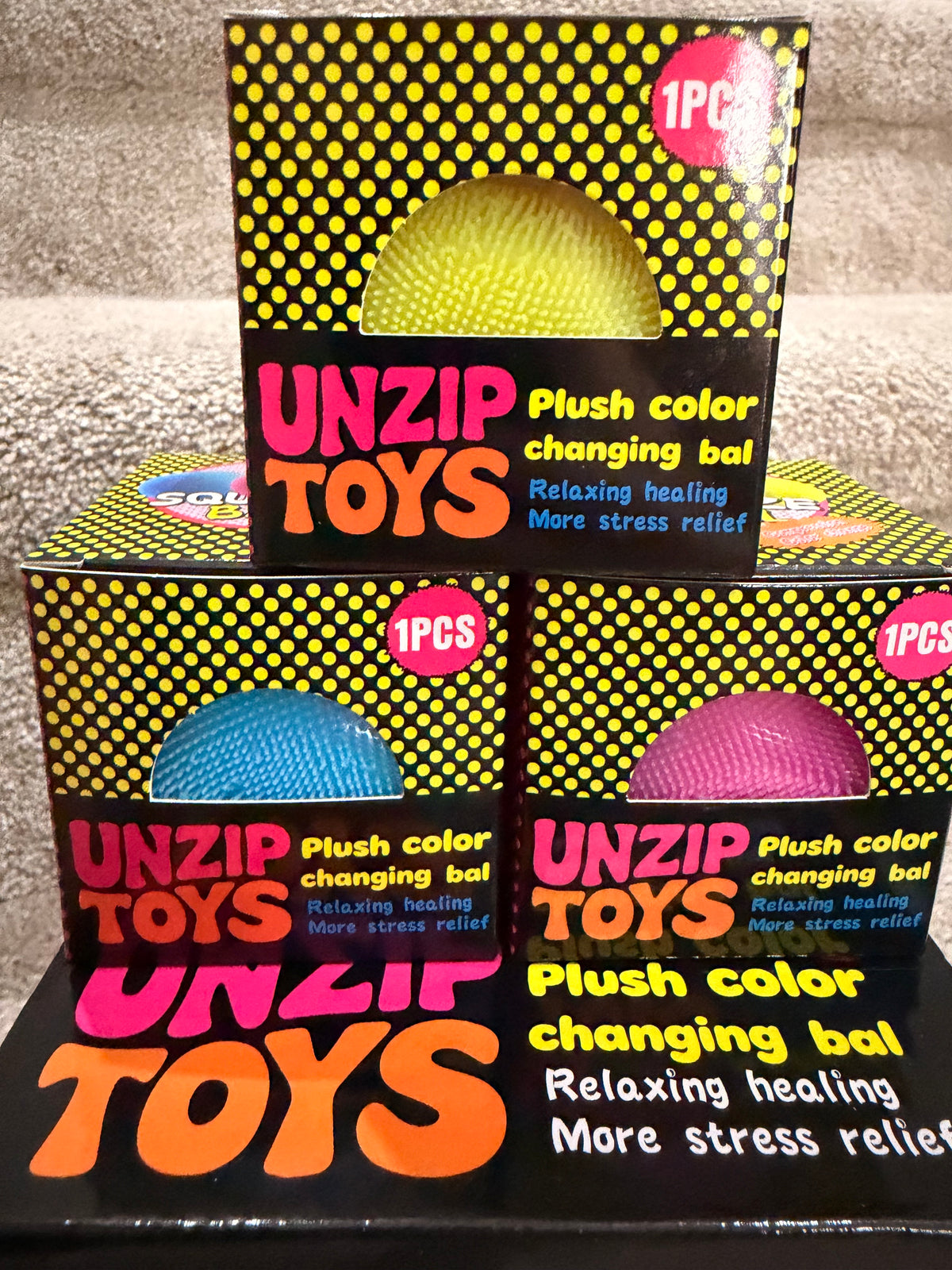 Pop Fidget Coconut Oil Sensory Ball