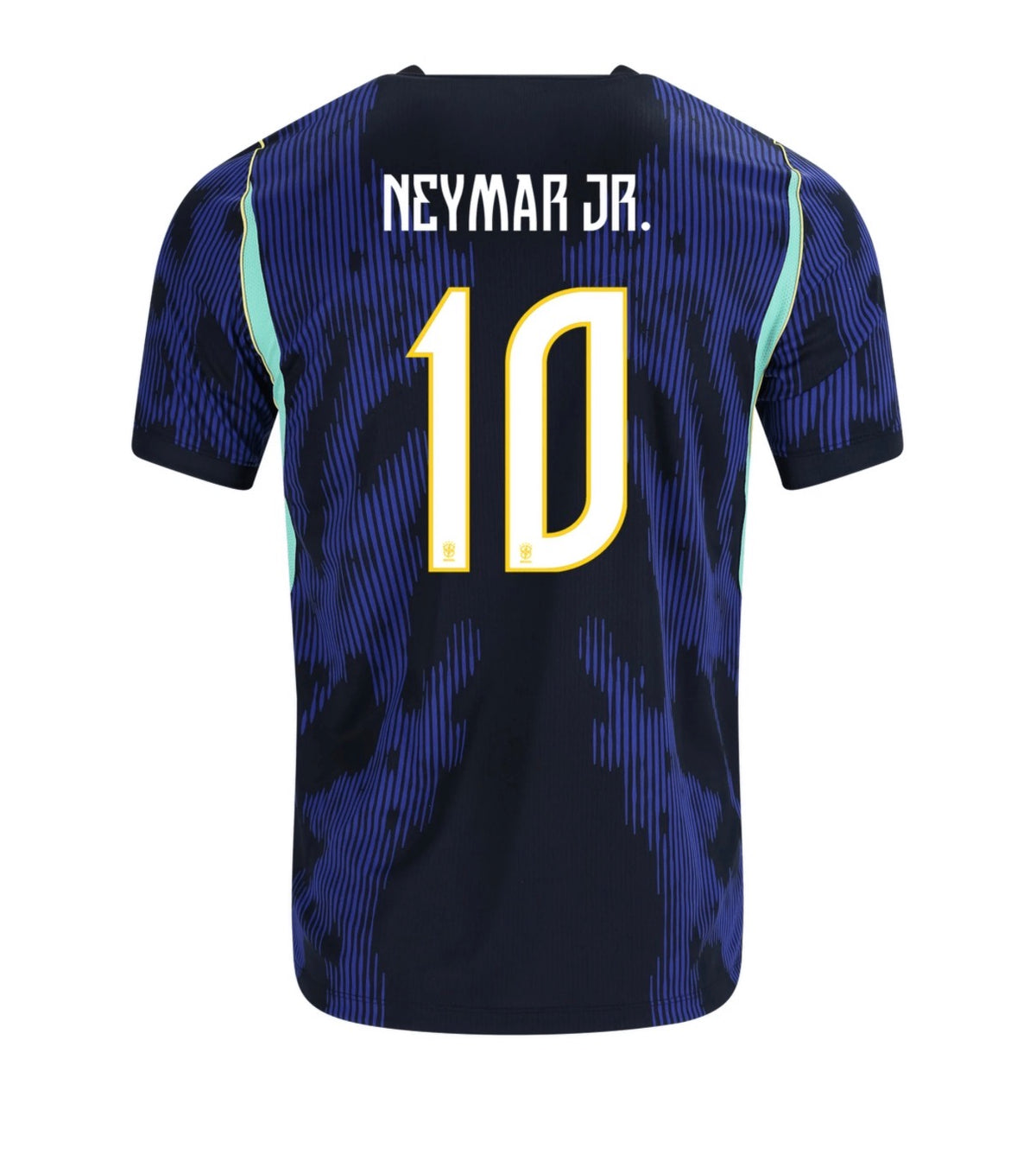 Adult Brazil Neymar Jr. 2026/27 Away Fan Jersey – Deep Blue Edition