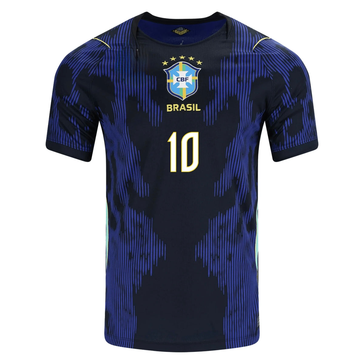 Adult Brazil Neymar Jr. 2026/27 Away Fan Jersey – Deep Blue Edition