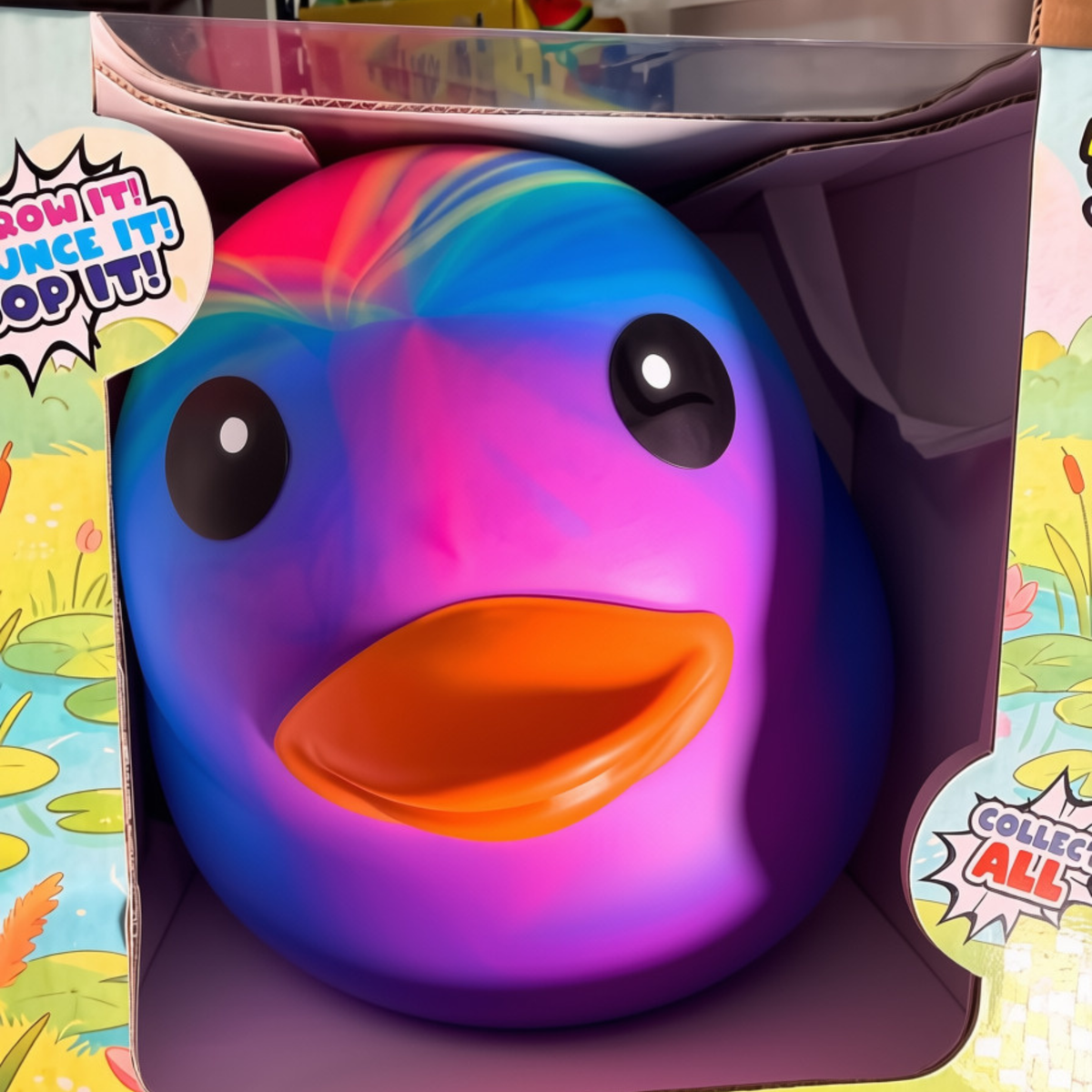 Giant Tye Dye Duck