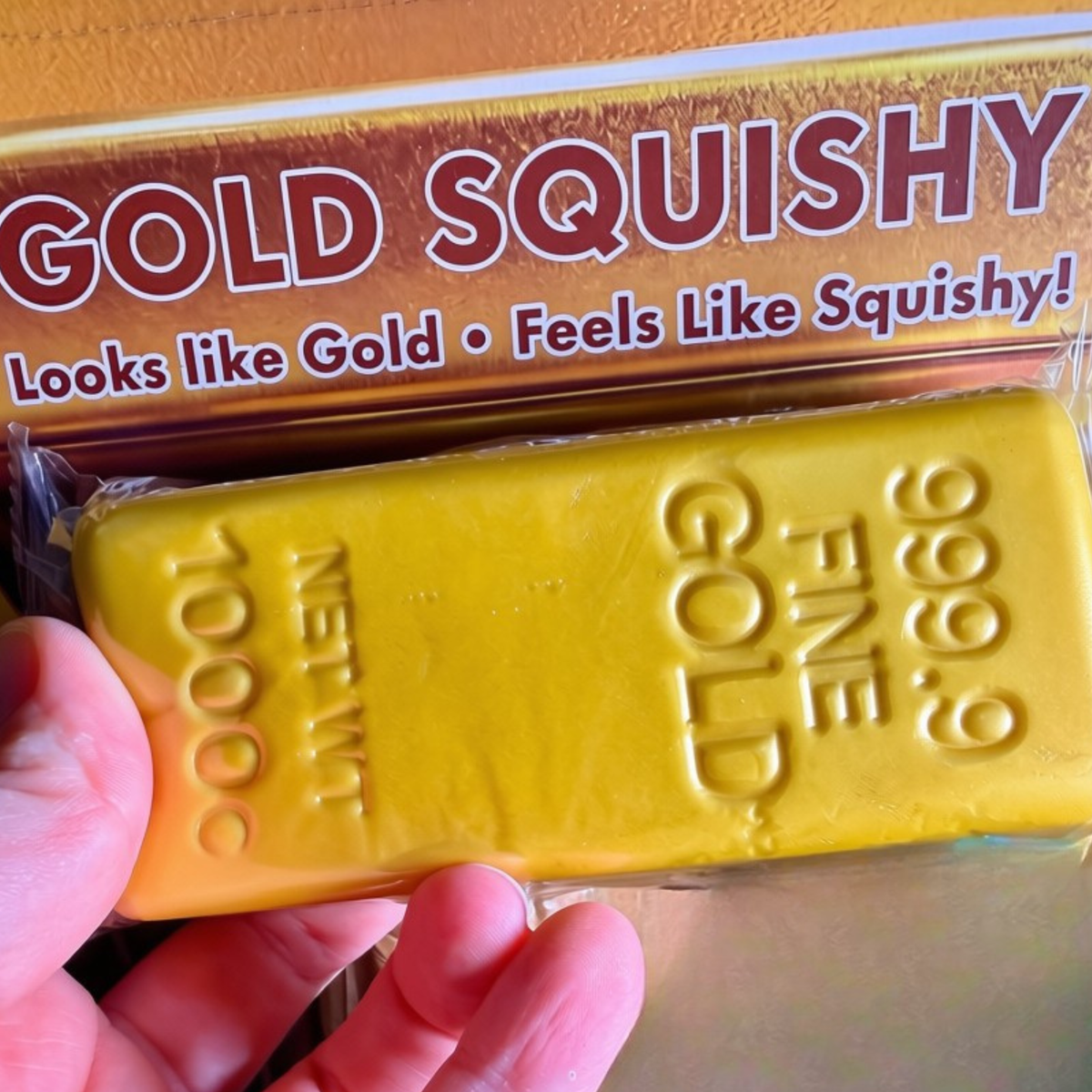 Squeezy Gold Bar
