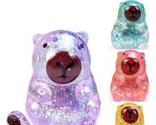 🍊 Sparkly Capybara Sugar Squisher