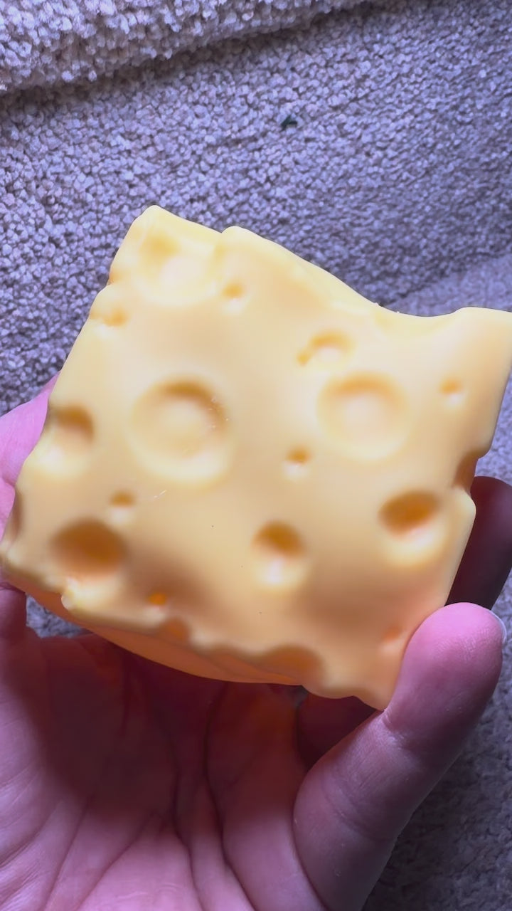 Coconut Oil Cheese Block Squishy