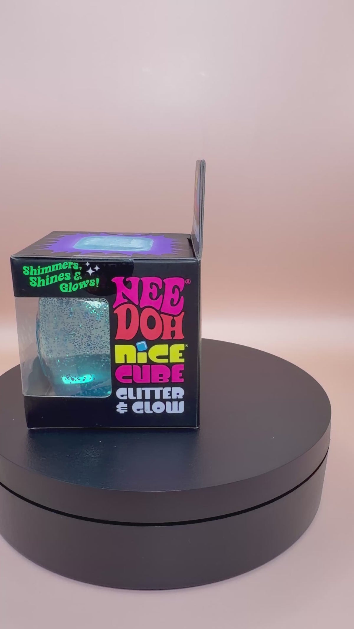 Needoh NIce Cube Glitter and Glow