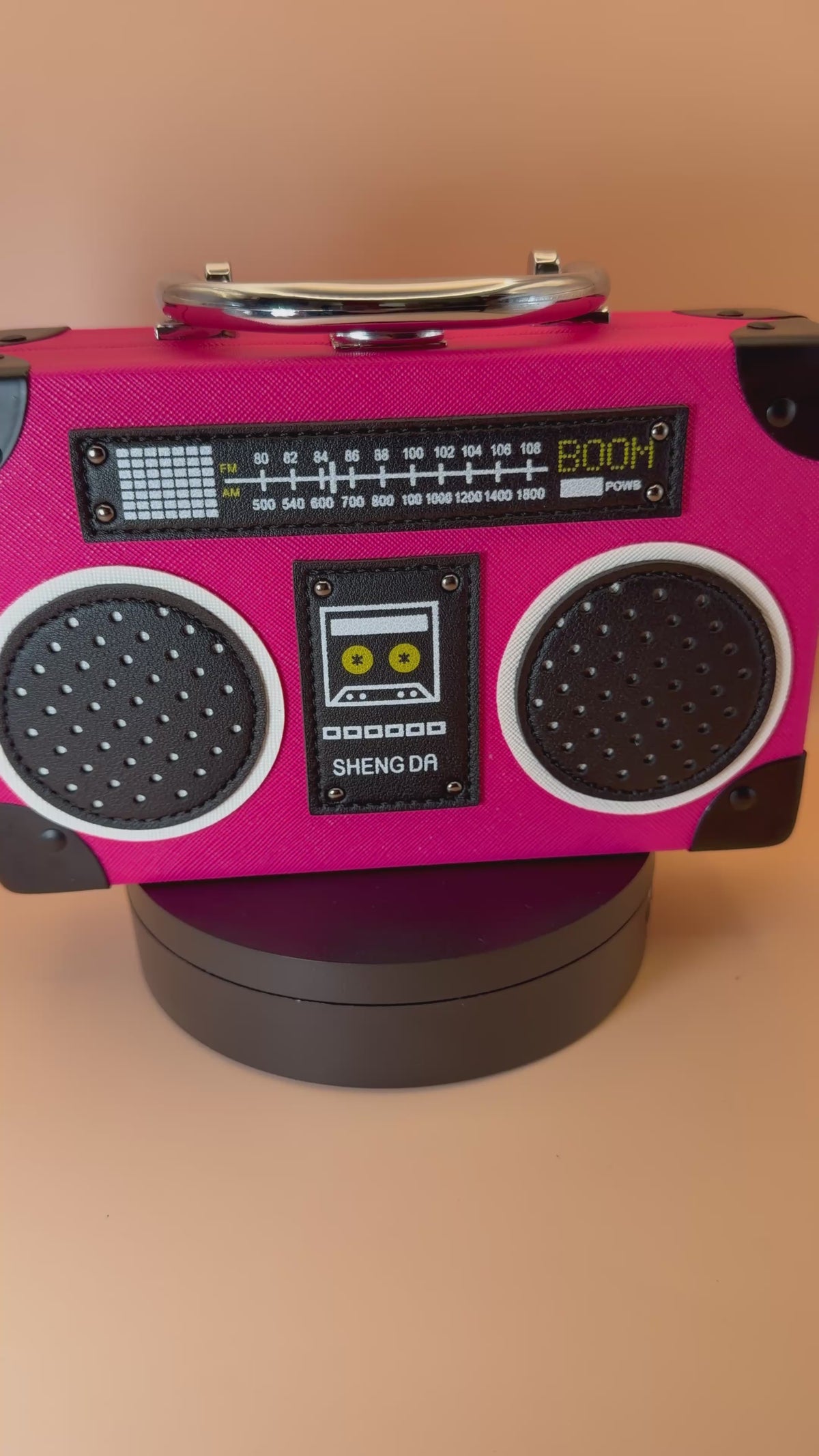 Retro Boombox Radio Handbag