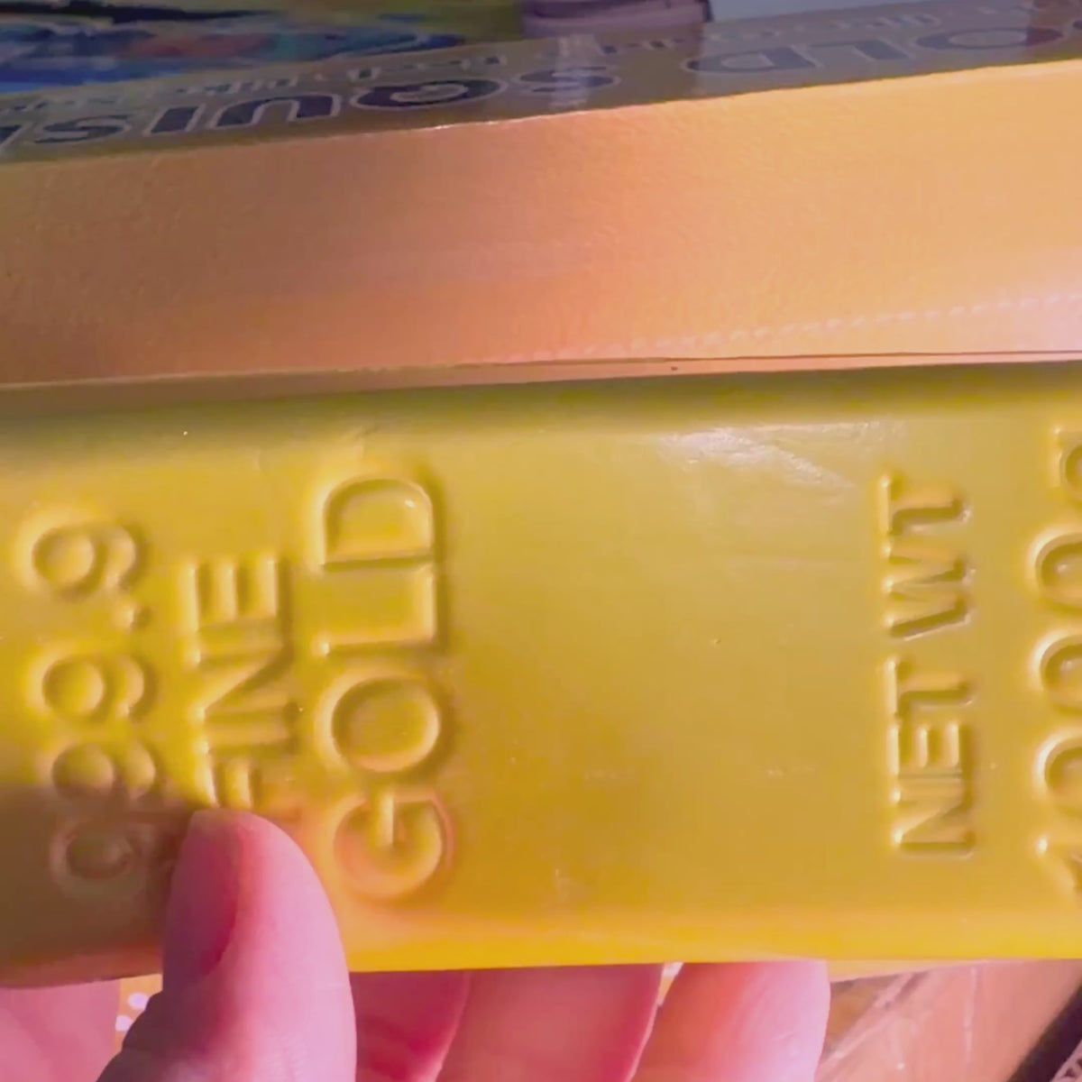 Squeezy Gold Bar